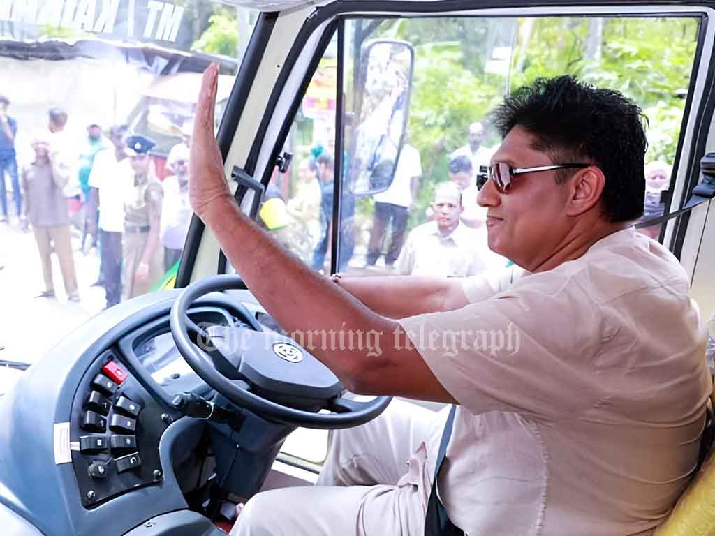 Sajith to Resume Bus Distribution