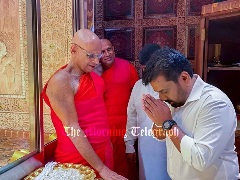 Special Exhibition of the Sacred Tooth Relic in April – President Announces