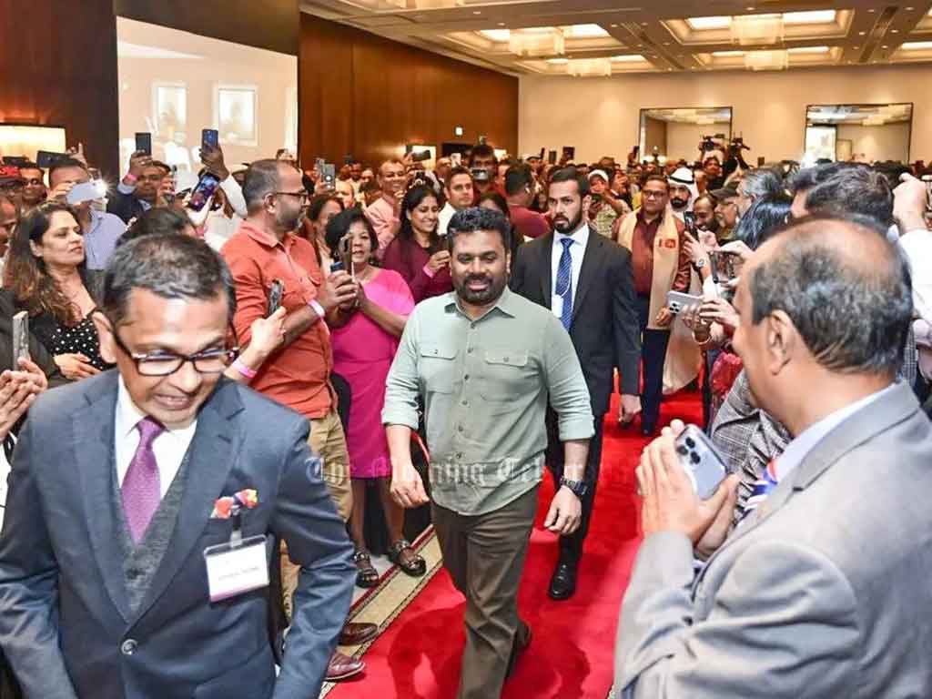 President Anura Meets ‘Ethera Api’ in UAE