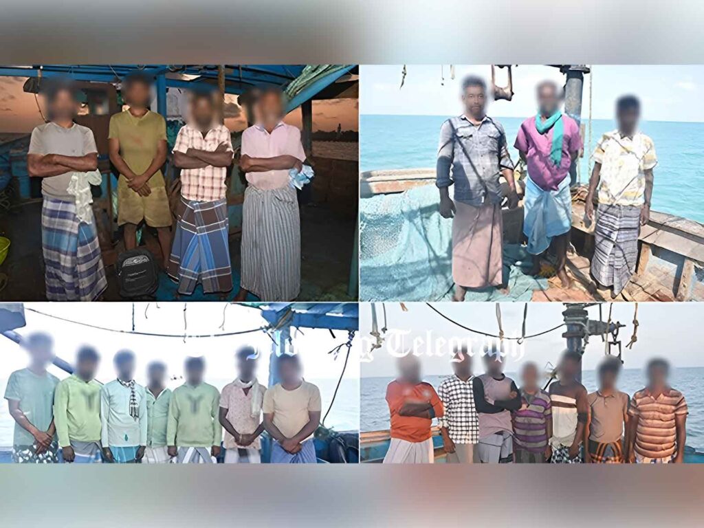 Indian Fishermen Arrested for Illegal Fishing in Mannar Waters