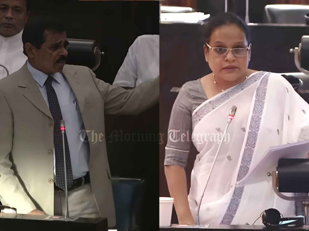 Nalin Hewage’s Insult to Rohini Kavirathna Removed from Hansard Record - (Video)