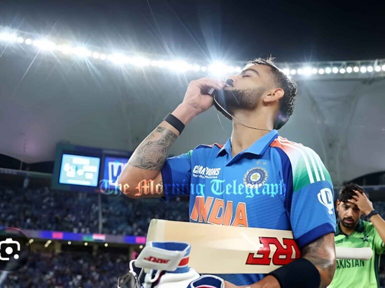 Virat Kohli's Romantic Victory : Wedding Ring Kiss Melts Hearts after his ton