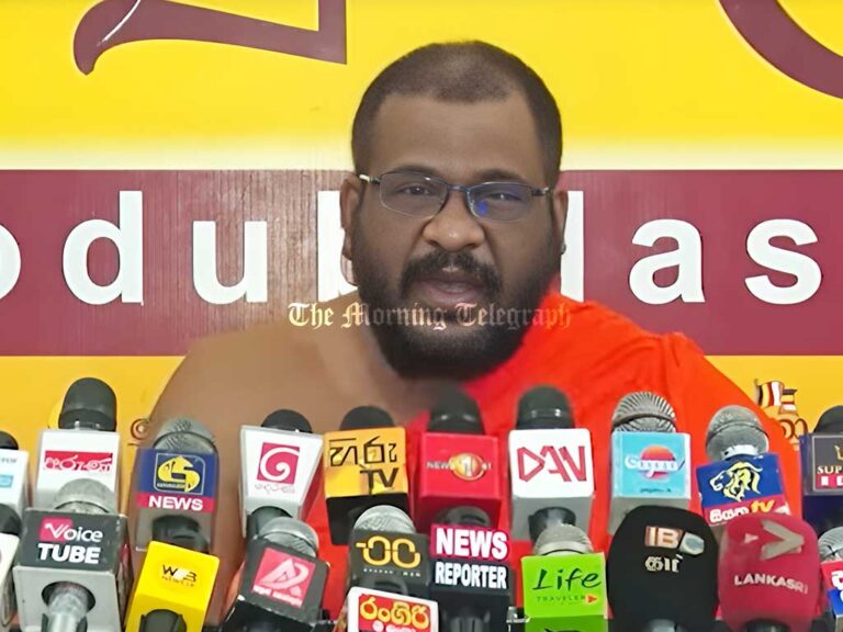 "Most Dangerous Terrorist Group is with Anura Kumara" – Gnanasara Thero Claims Islamic Extremists Support Govt