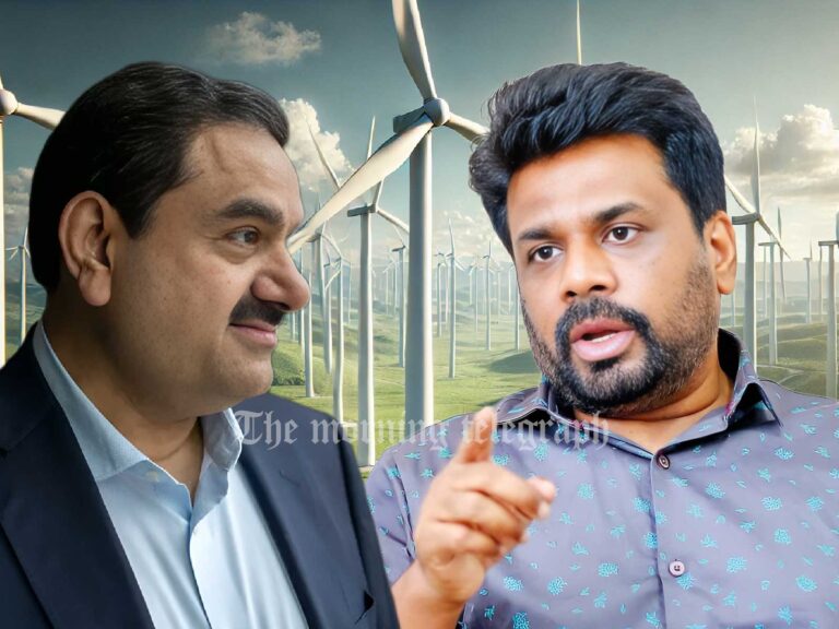 President Anura Slams Adani Over Wind Power Exit