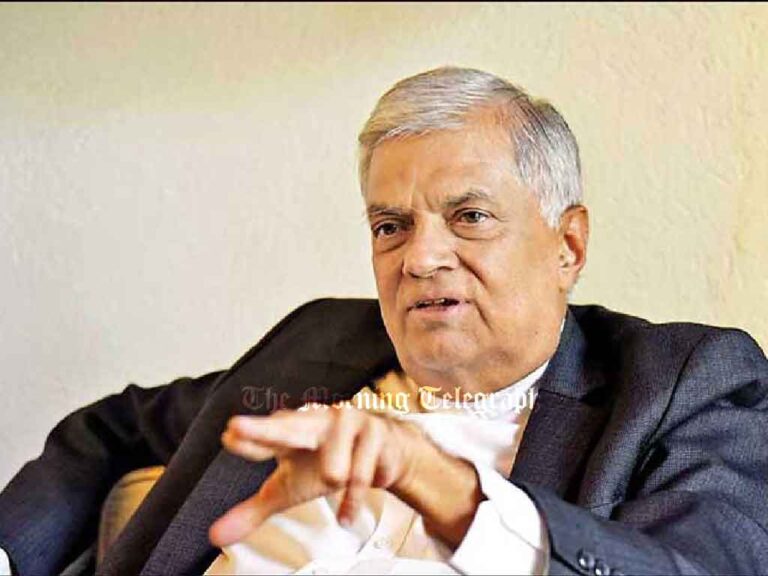 "See Page 119... See How the Patriotic People's Movement Carried Out the Killings" – Ranil