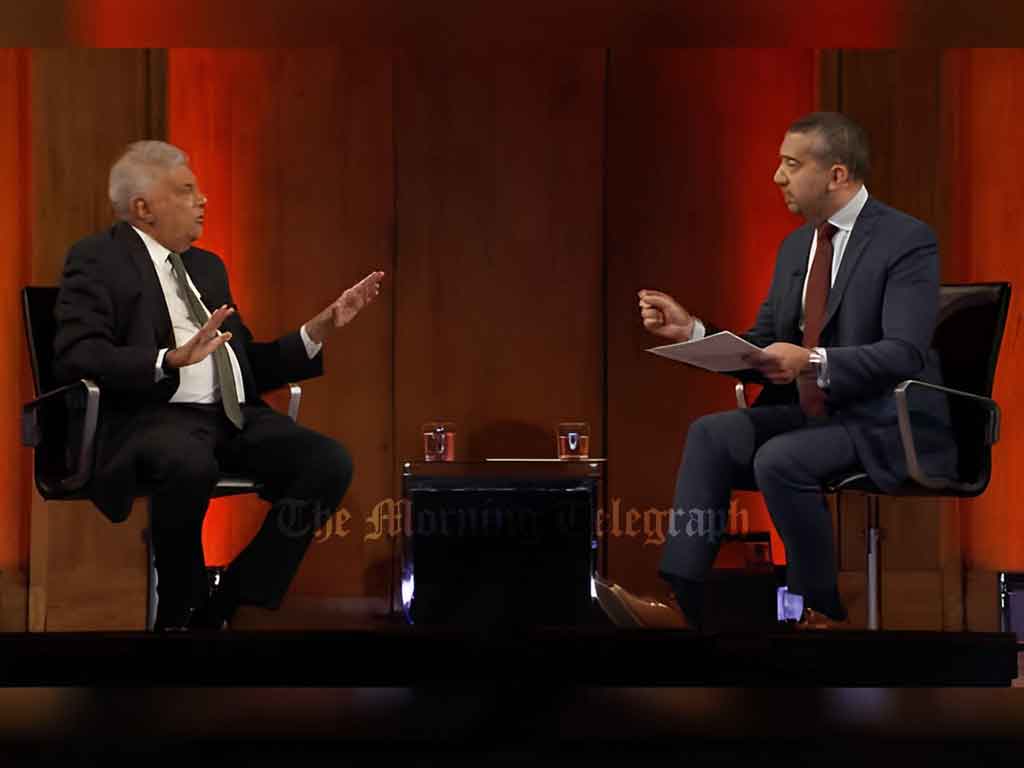 Ranil’s Al Jazeera Interview Turns Heated