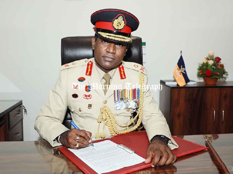 The newly appointed Director General of the Disaster Management Center, Major General Sampath Kotuwegoda (Retd) NDC IG, officially assumed duties on the 8th, marking the beginning of his tenure in overseeing disaster preparedness and response efforts in Sri Lanka. Following a religious ceremony to assume office, Major General Kotuwegoda addressed the staff, emphasizing his commitment to minimizing the impact of disasters on the public. He underscored the importance of disaster mitigation, preparedness, early warning systems, emergency response, and post-disaster relief efforts in collaboration with key institutions. He expressed gratitude to the President, the Deputy Minister of Defense, and the Secretary of Defense for entrusting him with the role. Drawing from his extensive military background, Major General Kotuwegoda pledged to leverage both his own expertise and the collective knowledge of the Disaster Management Center’s officers to enhance disaster response mechanisms. He highlighted the need for teamwork, camaraderie, and professionalism among all staff members, recognizing their crucial role in protecting communities from natural and man-made disasters. A highly decorated officer with over three decades of service in the Sri Lanka Army, Major General Kotuwegoda brings extensive experience in strategic leadership, crisis management, and national security. Since joining the military as a Cadet Officer in 1986 and training with the Sri Lanka Artillery Regiment, he has served in multiple key positions, including Brigade Commander, Commanding Officer, General Officer Commanding, Colonel Commandant of the Sri Lanka Artillery Regiment, Security Forces Commander, Commandant of the Sri Lanka Army Volunteer Force, and Deputy Chief of Staff. His academic credentials include a Master’s Degree in Management and a Master’s Degree in National Security Administration. He has also received specialized military and disaster response training in several countries, including the United States, India, Pakistan, Japan, Bangladesh, the Philippines, and China. With his appointment, Major General Kotuwegoda is expected to play a pivotal role in strengthening Sri Lanka’s disaster management framework and ensuring effective coordination in times of crisis.