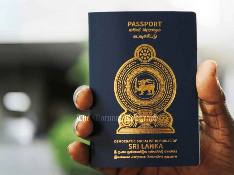 Sri Lanka Ranks Among the World’s Weakest Passports Alongside Sudan