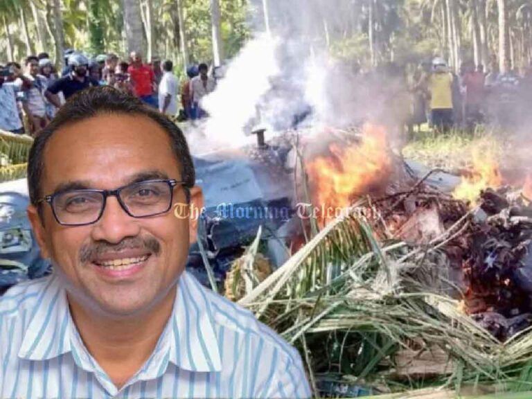 "The Plane Crash Was Due to Trainee Pilots" – Bimal Ratnayake