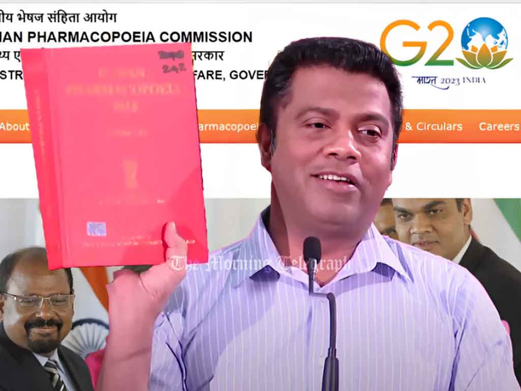 “The Pharmacopoeia Is a Book, Not a Commission”—Minister Criticized Over Misstatement
