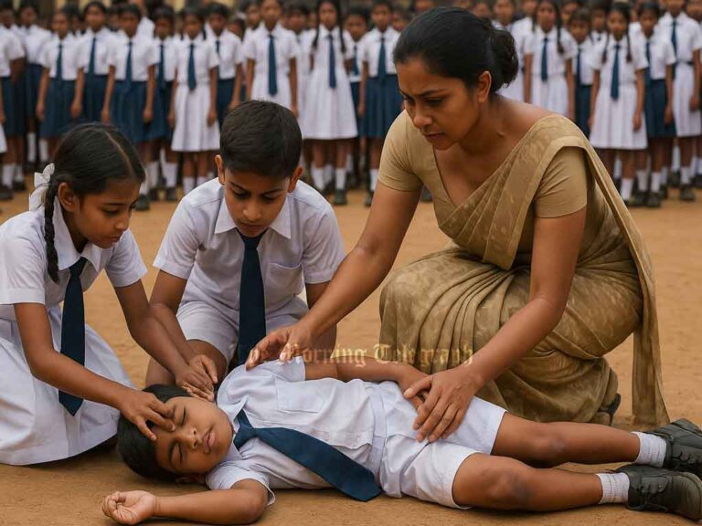 "Before We Came, Children Fainted at School Assemblies; Now They Don’t" Tilvin Silva