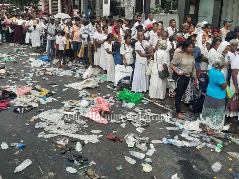 Kandy Faces Waste Crisis as Pilgrims Overwhelm Disposal System
