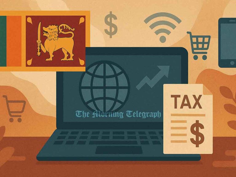 Sri Lanka to Tax Foreign Digital Services from October 1