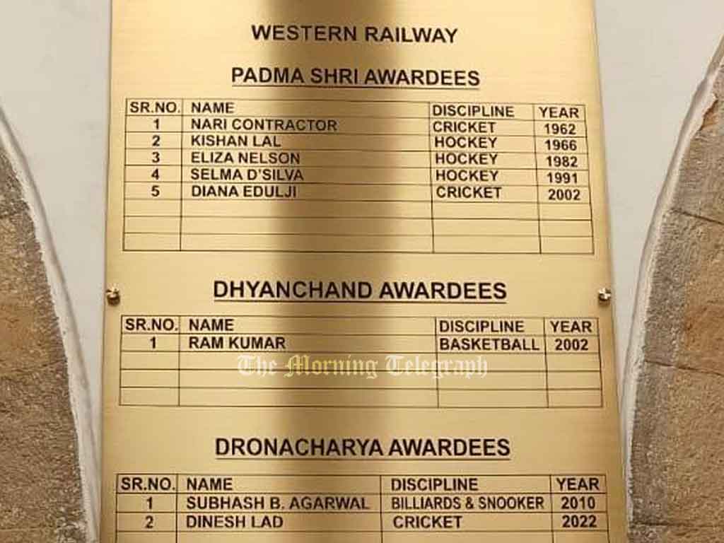 Churchgate Station Salutes India's Sporting Trailblazers