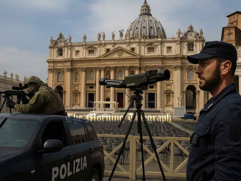 Snipers and Anti-Drone Weaponry Deployed Ahead of Pope’s Funeral