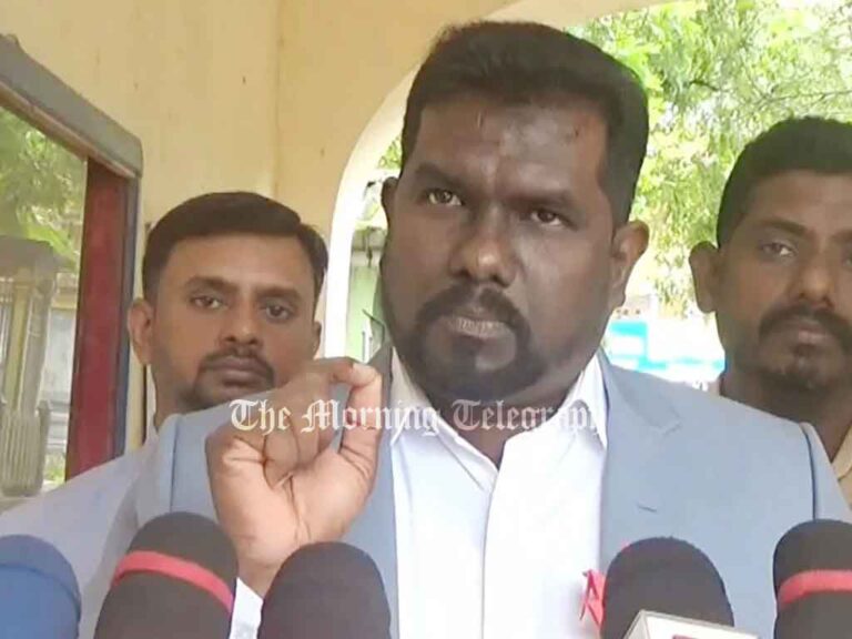 "Independent Groups Have No Right to Form Power with Thieves" - Sundaralingam