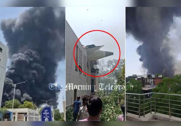 Tragedy in Ahmedabad: Air India Dreamliner Crashes, All 242 Onboard Feared Dead - (Video)