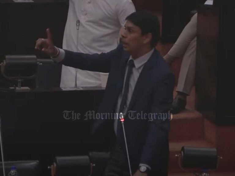 MP Arjuna Alleges Container 323 Held Smuggled LTTE Weapons Based on Diaspora Intel