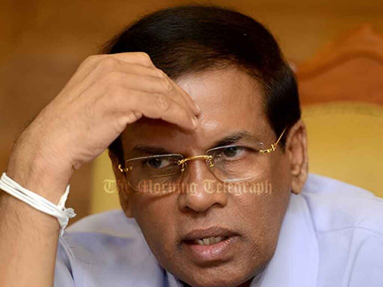 Sirisena in Hot Water Over Rs. 275M Fund Scandal