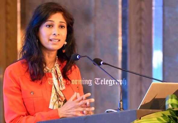 IMF’s Gita Gopinath Says Sri Lanka’s Debt Restructure Is a Global Blueprint