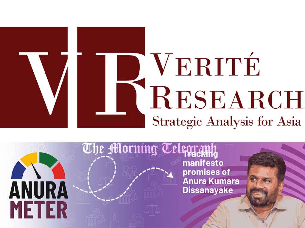 Anura Delivers Just 1 of 22 Promises, Says Verité Research’s ‘Anura Meter’