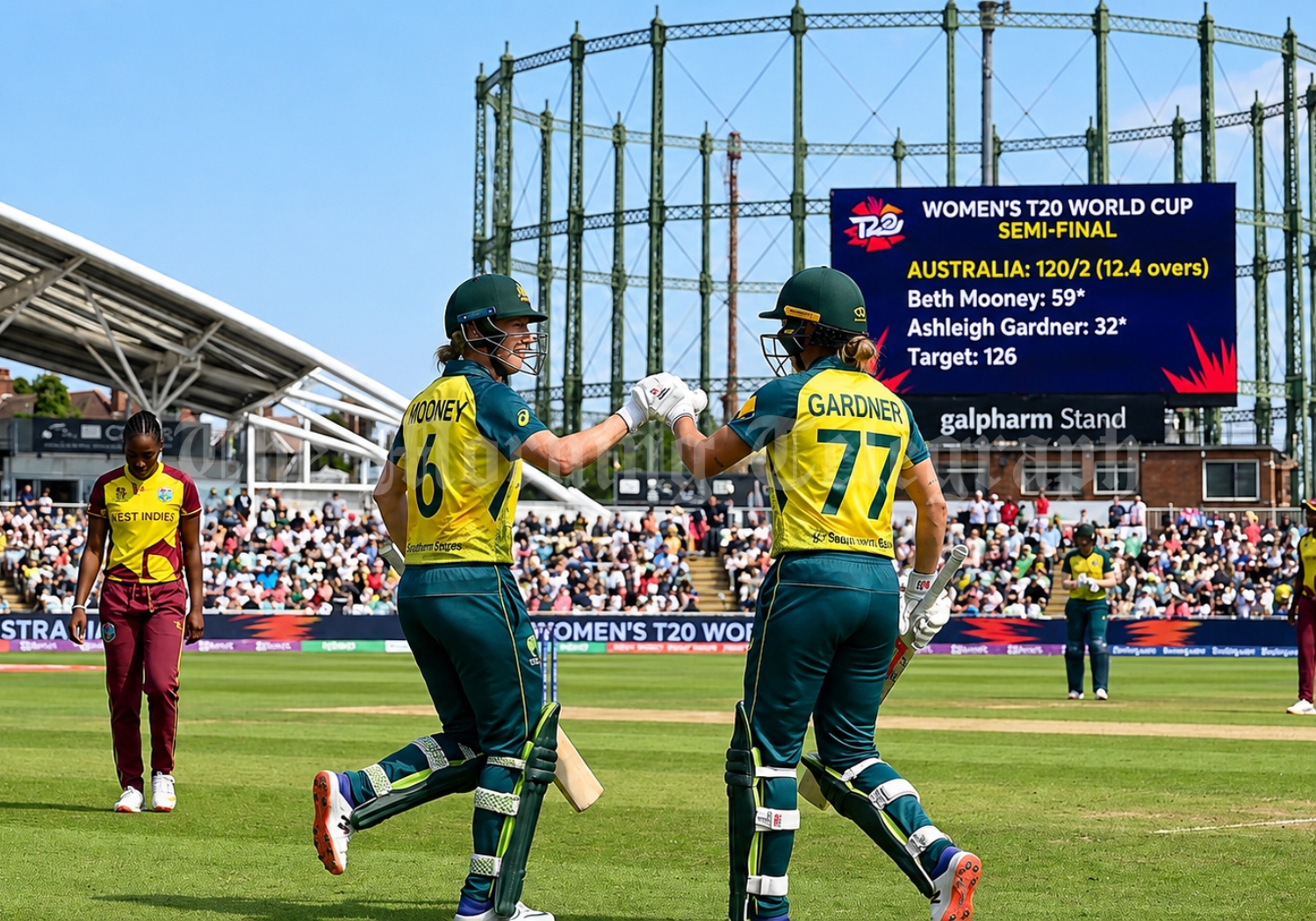 Australian Women Power Into T20 World Cup Final At The Oval