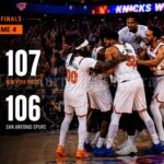 Knicks win Game 4