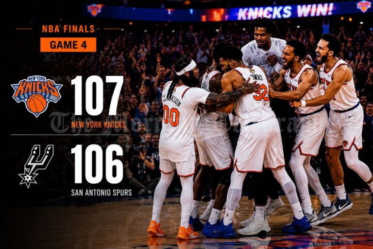 Knicks win Game 4