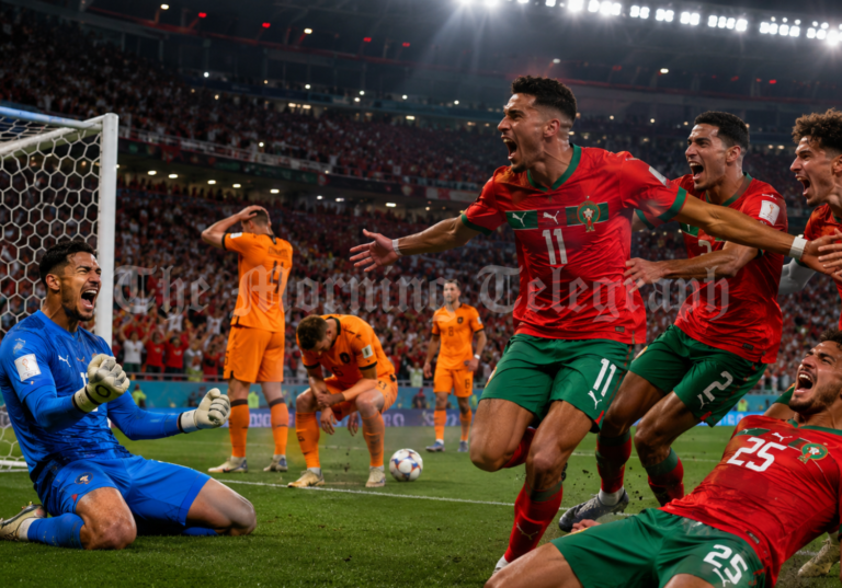 Morocco knock Netherlands out after a dramatic World Cup penalty shootout in Monterrey