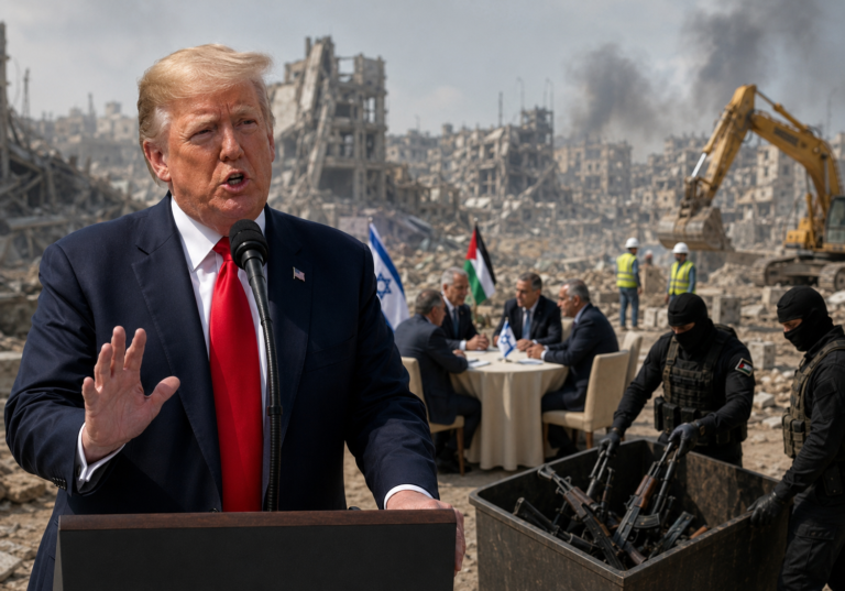 Trump Hails Gaza Deal as Israel and Hamas Set Conditions