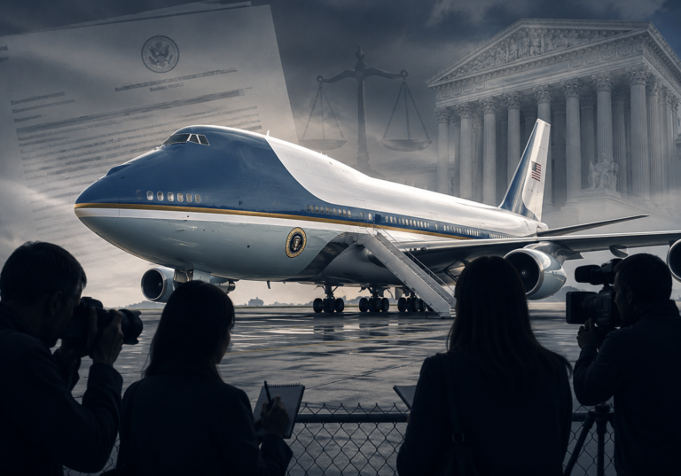 New York Times subpoenas linked to the investigation into security concerns surrounding President Trump’s converted Air Force One