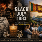Black July 1983 remembrance symbolising Sri Lanka’s journey from ethnic violence towards forgiveness, reconciliation and national unity