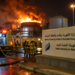 Fire and emergency response following the Kuwait water plant attack on a power and desalination facility