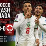 Atlas Lions celebrate Morocco’s 3-0 World Cup knockout victory over Canada in Houston