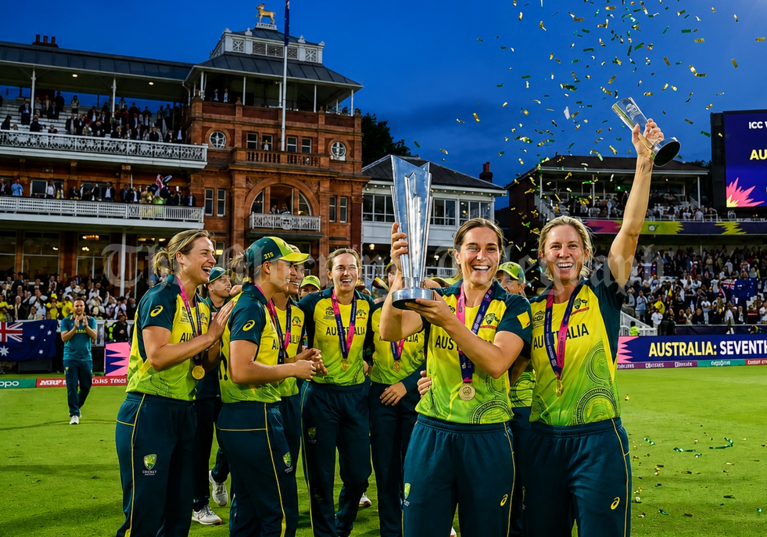 Beth Mooney leads Australia in the Women’s T20 World Cup final against England at Lord’s