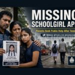 Public notice seeking information on missing schoolgirl in Sri Lanka