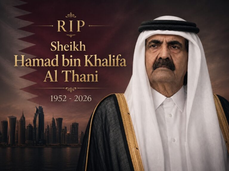 Sheikh Hamad dies aged 74 after serving as Qatar’s emir from 1995 to 2013