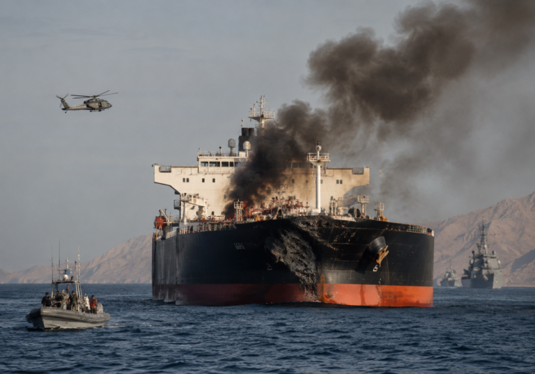 Iran war talks face pressure as Red Sea shipping attacks escalate near key Middle East maritime routes