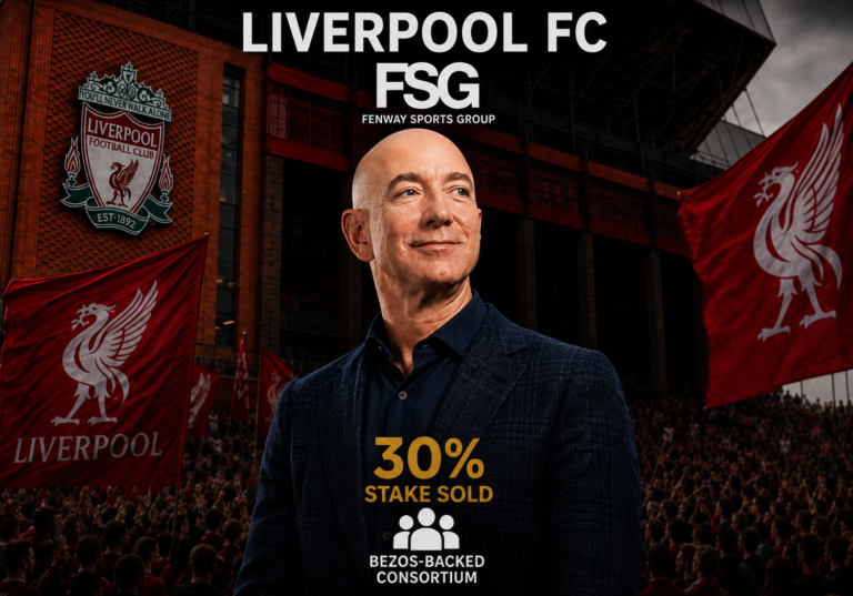Liverpool minority stake deal involving Jeff Bezos-backed consortium and Fenway Sports Group