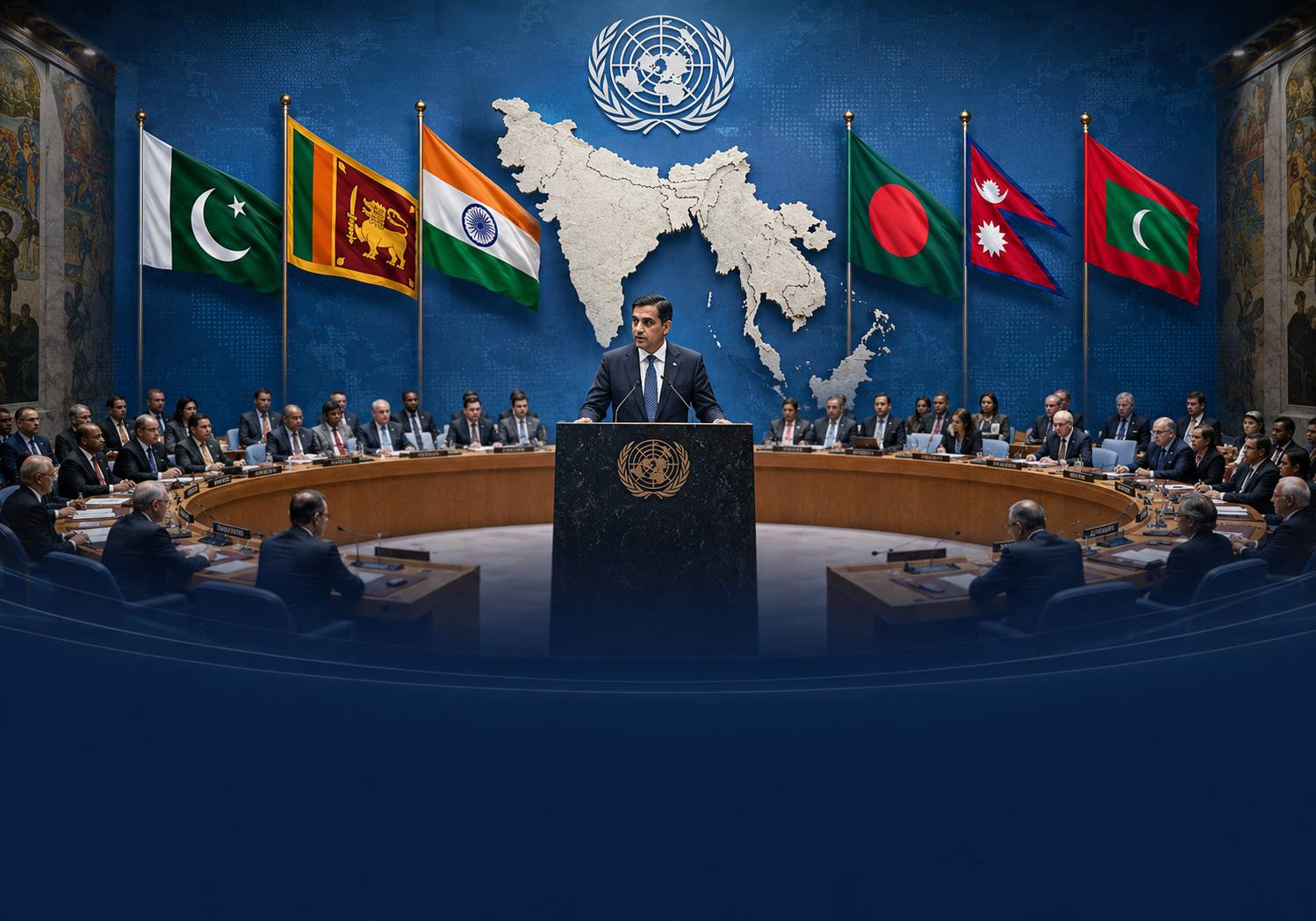 UNSC reform debate over South Asian representation and regional balance at the United Nations