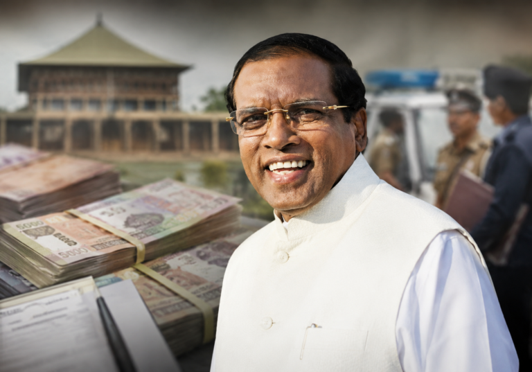 Sirisena payment allegation involving an SLFP organizer position and alleged political financing
