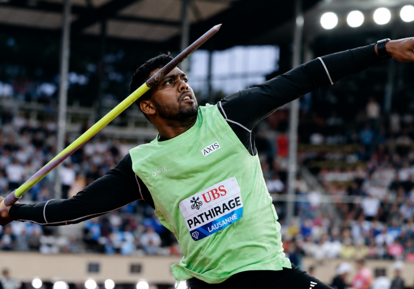 Rumesh Pathirage Diamond League Win Comes by Just 9cm