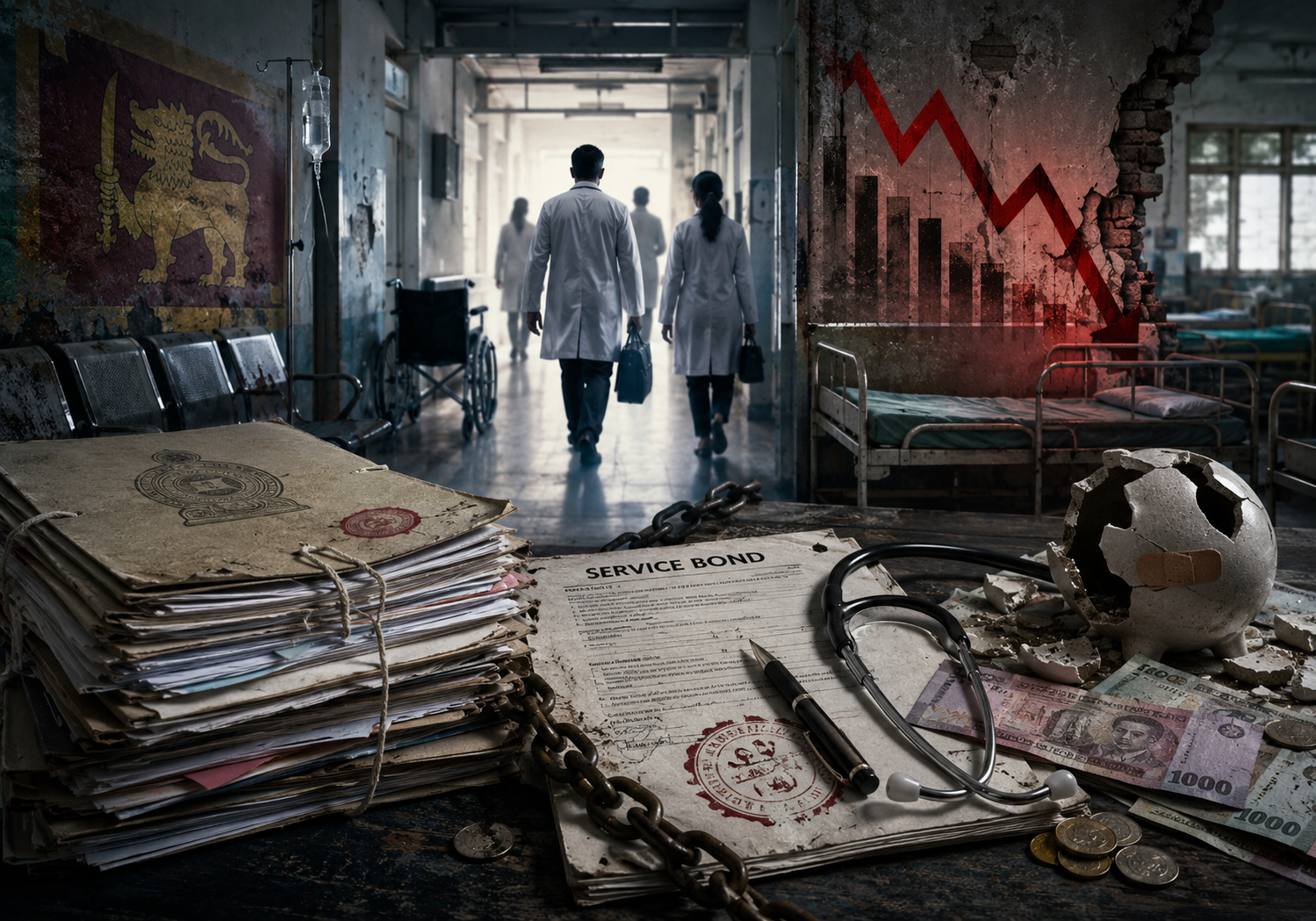 Doctor bond defaults leave Sri Lanka with Rs. 1.27 billion in unrecovered state funds