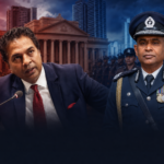 Sagara Kariyawasam IGP remarks controversy involving the SLPP and Police Chief Priyantha Weerasooriya