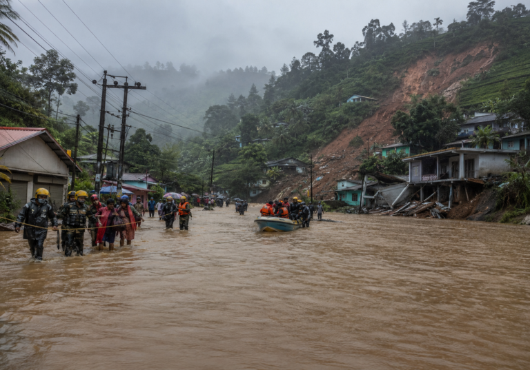 Sri Lanka severe weather causes flooding and landslides across affected districts