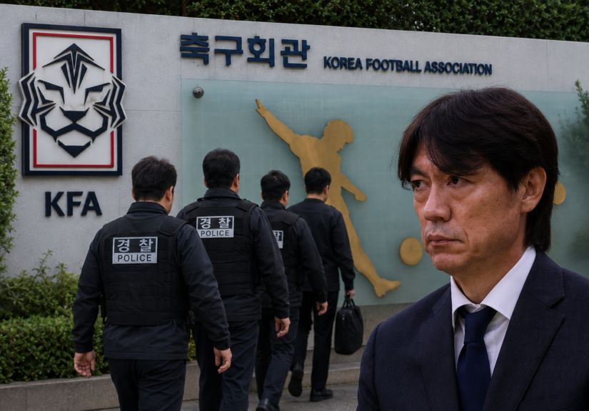 South Korean police raided the Korea Football Association