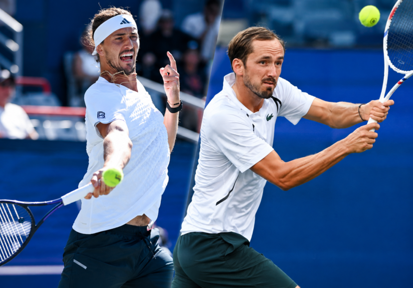 Zverev and Medvedev Crash Out