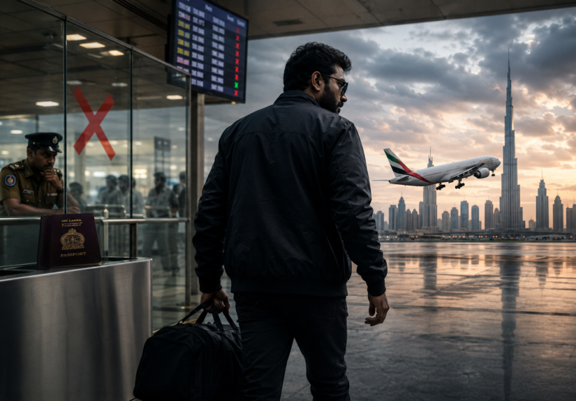 Modara Chatu Dubai escape amid an active Sri Lankan court travel ban