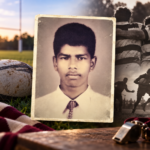 Nostalgic Rugby Tribute Collage