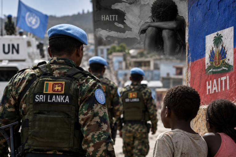 Sri Lankan peacekeepers in Haiti amid scrutiny over vetting and human rights safeguards